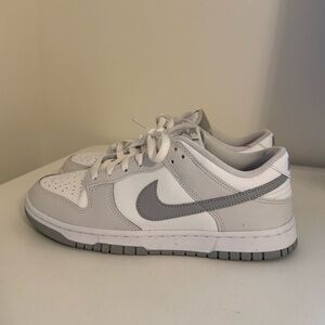 Nike Grey & White Dunks